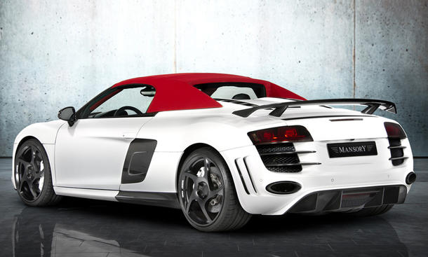 mansory audi r8 spyder tuning