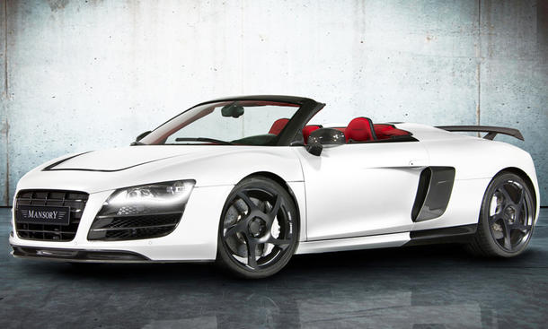 mansory audi r8 spyder tuning