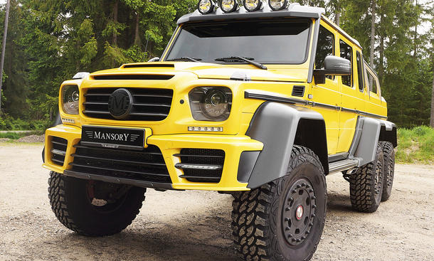 mansory mercedes g63 amg 6x6 