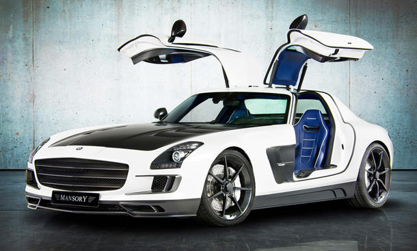 mansory mercedes sls amg tuning 