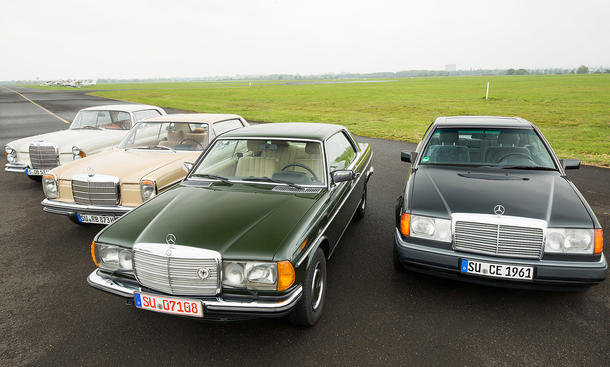 Mercedes Coupes W111 W114 C123 C124