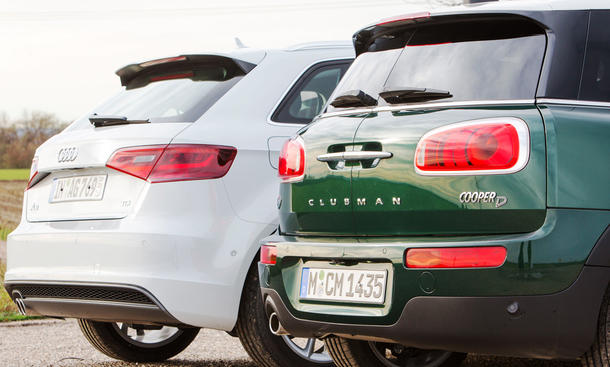 Mini Clubmanaudi A3 Sportback Vergleichstest Autozeitungde