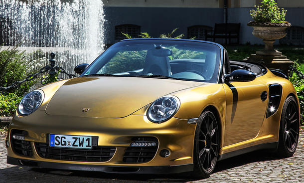 Porsche 997 Turbo Cabrio Tuning Von Wimmer Autozeitung De