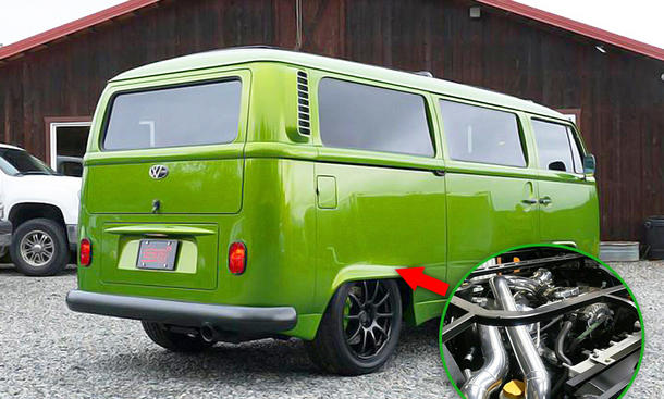 VW T2 mit Subaru-Motor von Divers Street Rods