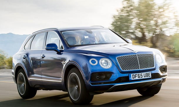 Neuer Bentley Bentayga 2016 Erste Testfahrt Autozeitung De
