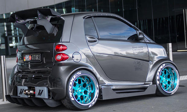 Gepimpter Smart fortwo
