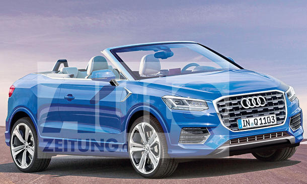 Audi Q2 Cabrio: Illustration