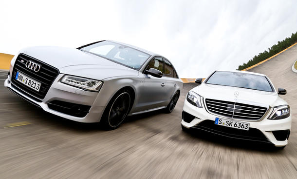 Audi S8 plus/Mercedes-AMG S 63: Vergleichstest