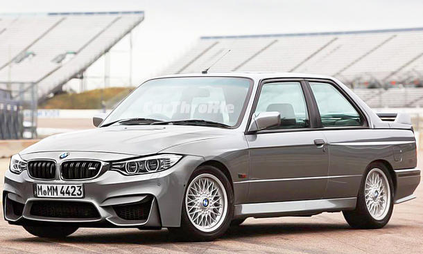 BMW M3 E30 mit der Front des BMW M4 F82