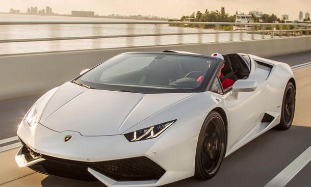 Neuer Lamborghini Huracán Spyder Fahrbericht