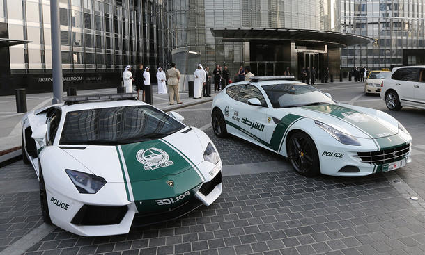 Lamborghini Aventador Polizeiauto