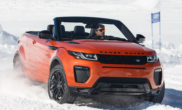 Neues Range Rover Evoque Cabrio