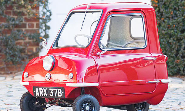Peel P50: Kleinstes Auto der Welt versteigert