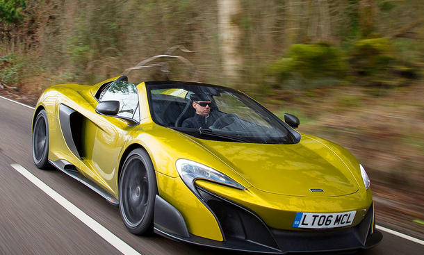 Neuer McLaren 675LT Spider