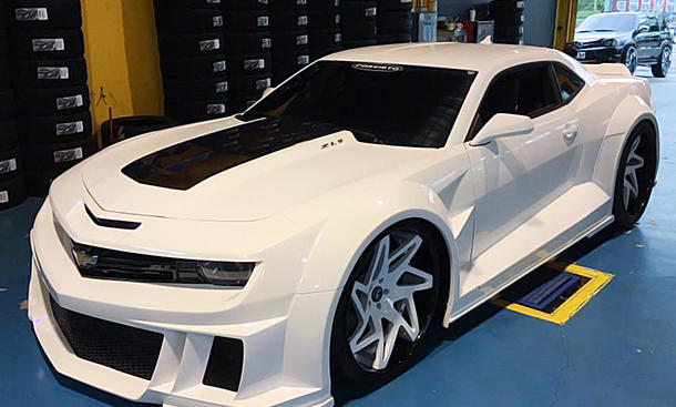 Camaro ZL1 mit Forgiato-Felgen