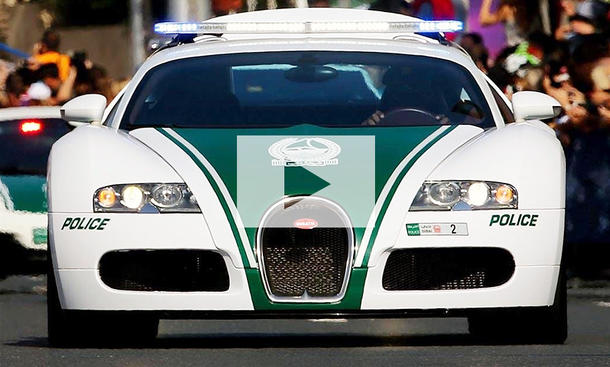 Die teuersten Polizeiautos: Video Die teuersten Polizeiautos: Video