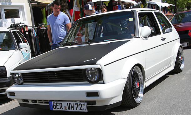 VW Golf 1 auf dem GTI-Treffen 2016