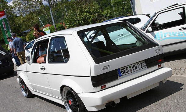 VW Golf 1 auf dem GTI-Treffen 2016