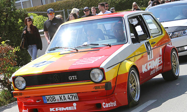 VW-Golf-1-Breitbau auf dem GTI-Treffen 2016