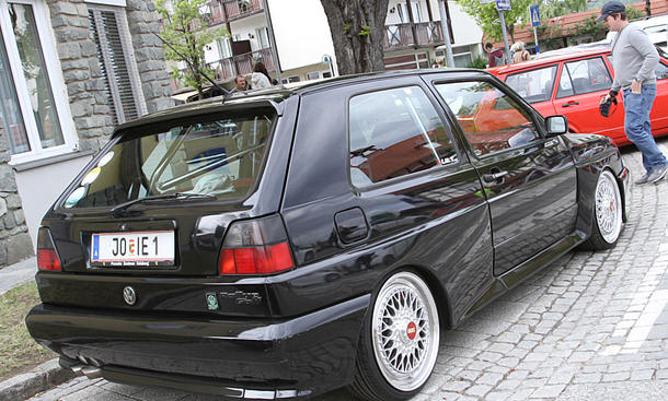 VW Golf 2 G60 Rallye auf dem GTI-Treffen 2016