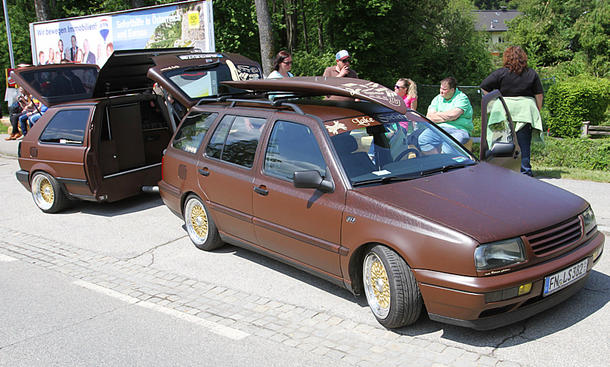 VW Golf 3 Variant auf dem GTI-Treffen 2016