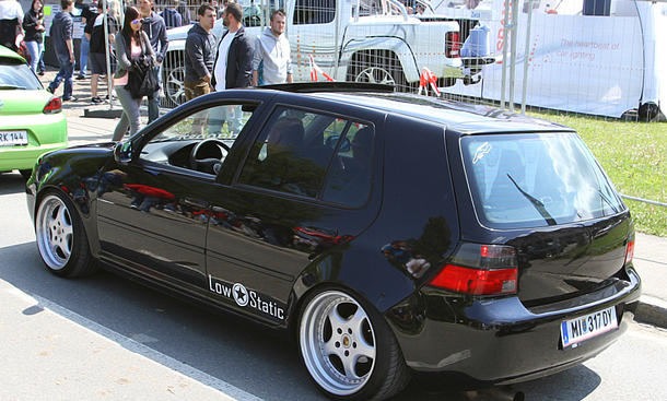 VW Golf 4 auf dem GTI-Treffen 2016