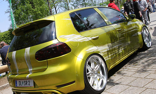 VW Golf 6 auf dem GTI-Treffen 2016