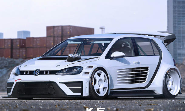 VW Golf GTI TCR: Virtuelles Tuning