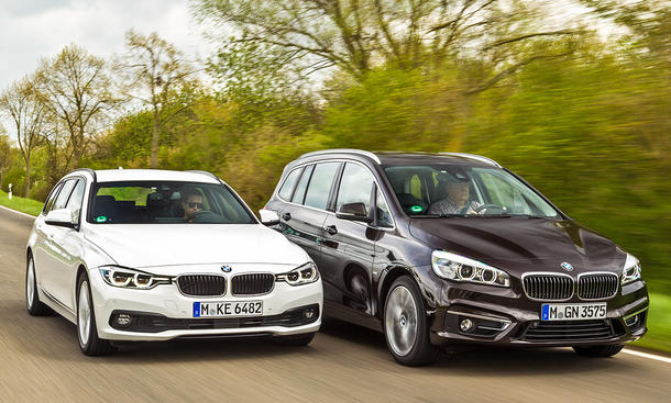 BMW 3er Touring/BMW 2er Gran Tourer: Vergleichstest