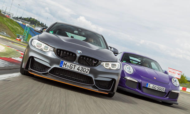 BMW M4 GTS/Porsche 911 GT3 RS: Test