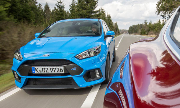 Ford Focus RS/Ford Mustang GT: Vergleich