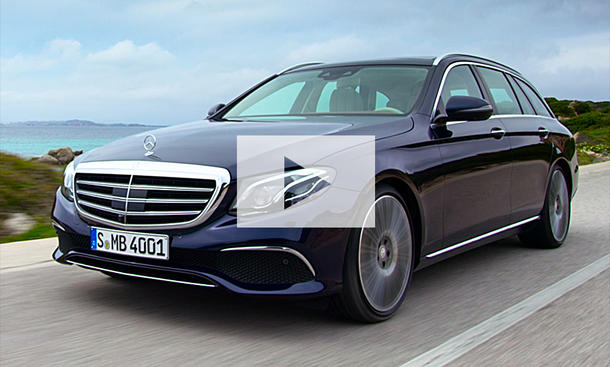 Mercedes E-Klasse T-Modell (2016): Video