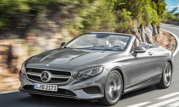 Testfahrt im Mercedes S 500 Cabriolet