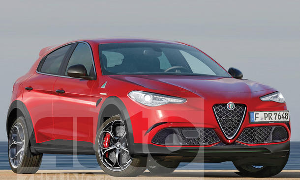 Alfa-Romeo SUV (2019) - Die Italiener gehören zu den Spätstartern im SUV-Rennen, 2019 kommt ein sportliches Kompakt-SUV. Es basiert auf der Giulia, setzt also auf Hinterradantrieb plus Allrad-Option. Die Motoren-Palette reicht von 150 bis 200 PS. Alfa-Romeo SUV (2019)