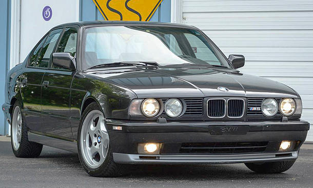 BMW M5 mit V12 steht zum Verkauf