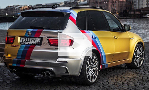 BMW X5 M Gold Edition: Video BMW X5 M Gold Edition: Video