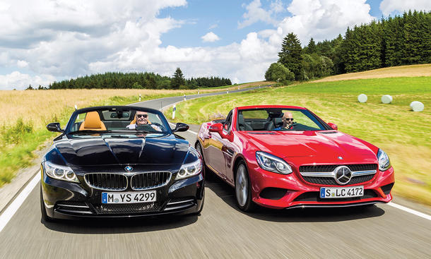 BMW Z4/Mercedes SLC: Vergleich