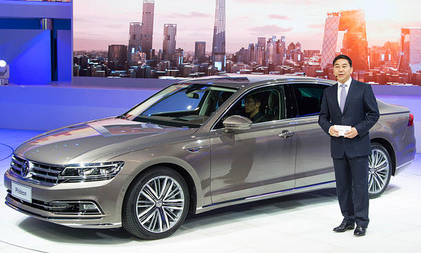 Luxuslimousine VW Phideon für China