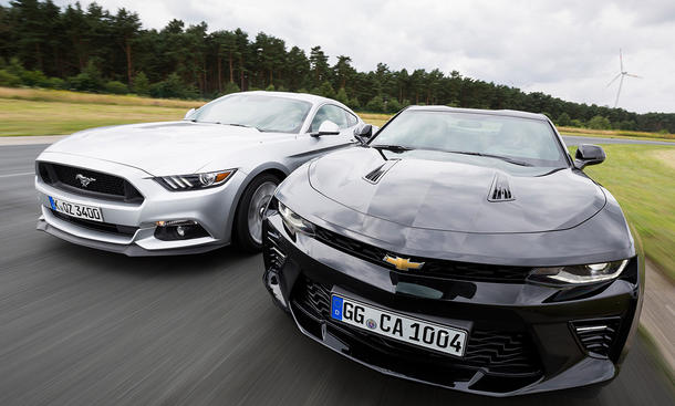 Ford Mustang/Chevrolet Camaro: Vergleich