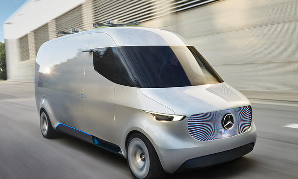 Mercedes Vision Van auf IAA Nutzfahrzeuge 2016
