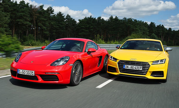 Audi TTS/Porsche 718 Cayman: Vergleich