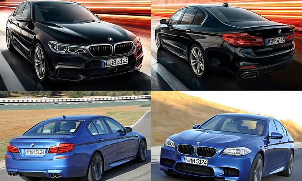 BMW M550i xDrive (G30) vs. BMW M5 (F10)