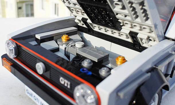 VW Golf 1 GTI aus Lego