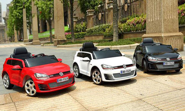 VW Golf GTI als elektrisches "Bobbycar"