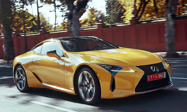 Neuer Lexus LC: Erste Fahrt