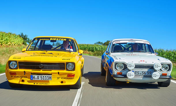 Opel Ascona A 2.0/Ford Escort RS 2000 MK I