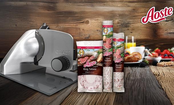 Perfekt für Aoste Salami – ein Allesschneider - Aoste Perfekt für Aoste Salami – ein Allesschneider